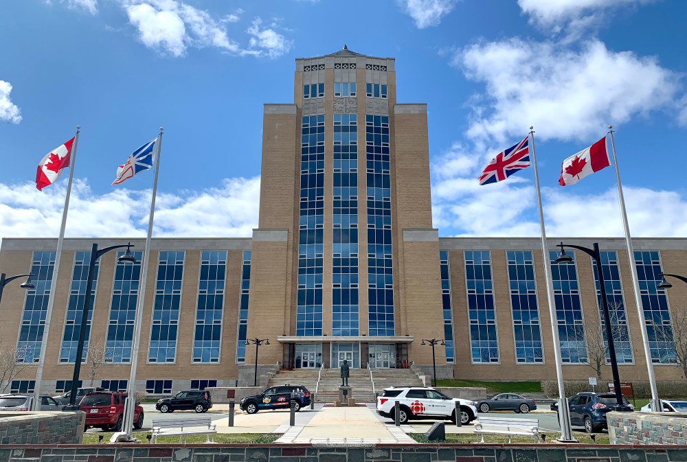 Newfoundland and Labrador Provincial Legislative Building in St. John's on August 29, 2021. THE CANADIAN PRESS/Sarah Smellie