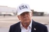 President Donald Trump speaks with reporters before boarding Air Force One at Shannon Airport, Sunday, Sept. 13, 2026, in Shannon, Ireland. (AP Photo/Julia Demaree Nikhinson)