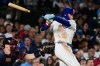 Chicago Cubs' Pete Crow-Armstrong hits a two-run home run during the sixth inning of a baseball game against the Atlanta Braves in Chicago, Monday, Sept. 14, 2026. (AP Photo/Nam Y. Huh)