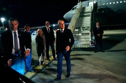 Prime Minister Mark Carney arrives in Strasbourg, France, on Wednesday, Sept. 16, 2026. Carney will attend the European Parliament and the State of the European Union (EU) address by European Commission President Ursula von der Leyen. THE CANADIAN PRESS/Justin Tang