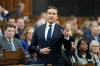 Conservative Leader Pierre Poilievre rises during question period on Parliament Hill in Ottawa on Thursday, June 18, 2026. THE CANADIAN PRESS/Adrian Wyld
