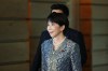 Japan's Prime Minister Sanae Takaichi leaves the prime minister's office to meet the emperor for an attestation ceremony after her cabinet reshuffling in Tokyo, Thursday, Sept. 17, 2026. (AP Photo/Hiro Komae)