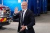 FILE - Spain head coach Luis de la Fuente arrives at the stadium before the World Cup semifinal soccer match between France and Spain in Arlington, Texas, near Dallas, Tuesday, July 14, 2026. (AP Photo/Tony Gutierrez, file)