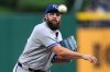 Kansas City Royals pitcher Randy Dobnak delivers during the first inning of a baseball game against the Pittsburgh Pirates in Pittsburgh, Friday, Sept. 18, 2026. (AP Photo/Gene J. Puskar)
