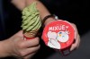 A customer holds an ice cream cone outside of a Mixue store, Wednesday, Sept. 16, 2026, in Sunnyvale, Calif. (AP Photo/Jeff Chiu)