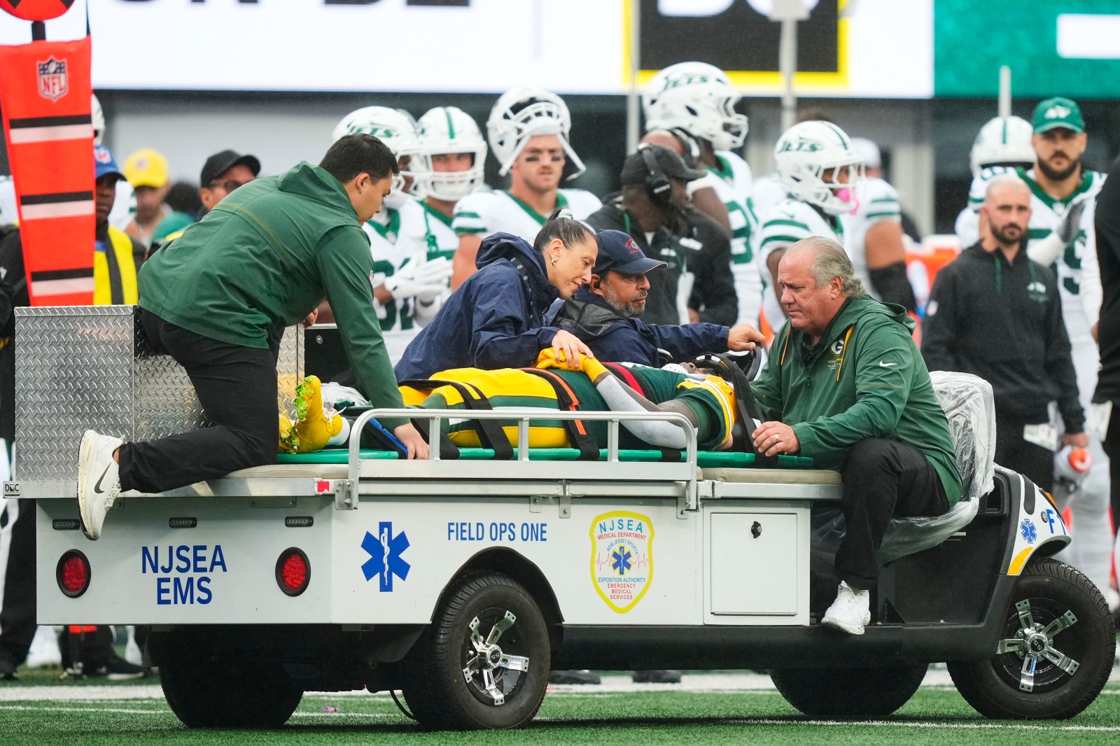 Packers’ Jayden Reed and Zach Bako‑Bewele Carted Off Field