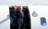 Prime Minister Mark Carney boards a government plane as he departs Saint-Pierre, Saint-Pierre-et-Miquelon, a French territory 20 kilometres off the southern coast of Newfoundland, on Sunday, Sept.20, 2026. THE CANADIAN PRESS/Adrian Wyld