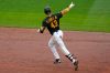 Pittsburgh Pirates' Rafael Flores Jr. rounds the bases after hitting a two-run home run off Kansas City Royals pitcher Nate Pearson during the eighth inning of a baseball game in Pittsburgh, Sunday, Sept. 20, 2026. (AP Photo/Gene J. Puskar)