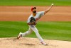 Philadelphia Phillies' Cristopher Sánchez delivers a pitch against the New York Mets during the second inning of a baseball game, Sunday, Sept. 20, 2026, in New York. (AP Photo/Noah K. Murray)