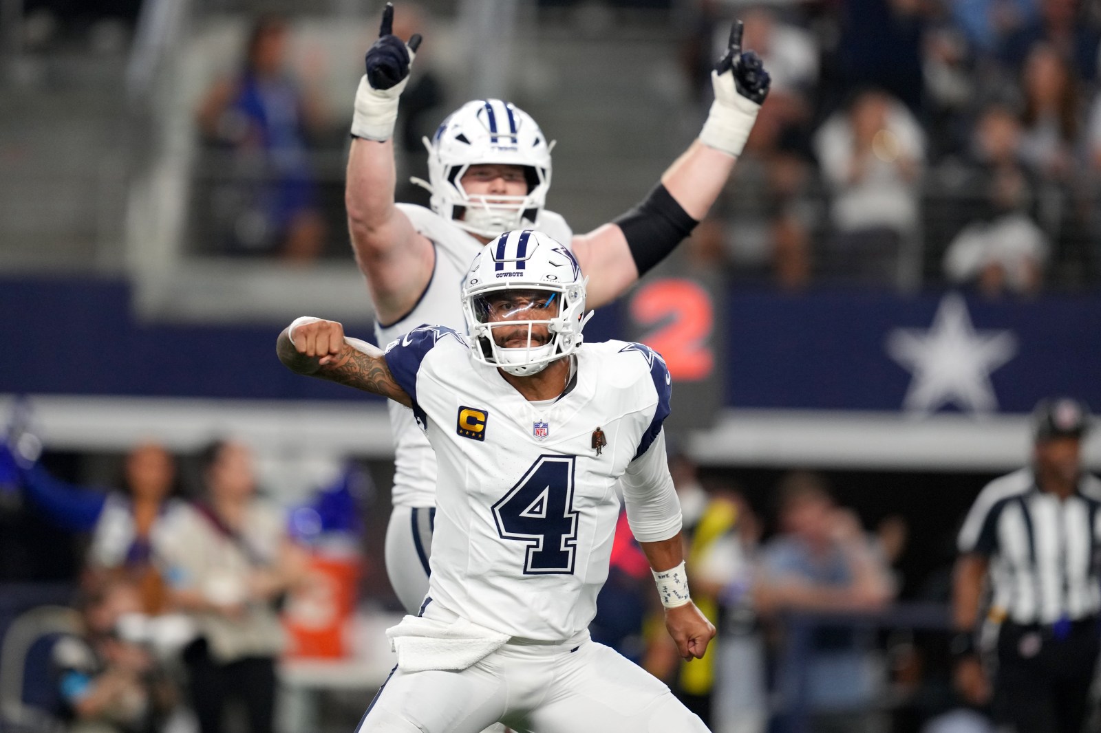 Dak Prescott ties Tony Romo's franchise record for Cowboys with 248th touchdown pass