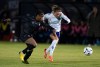 Ottawa Rapid FC's Johanne Fridlund (right) and Vancouver Rise's Jasmyne Spencer chase after a loose ball during the second half of an NSL semifinal soccer match, in Burnaby, B.C., on Tuesday, Nov. 4, 2025. THE CANADIAN PRESS/Rich Lam