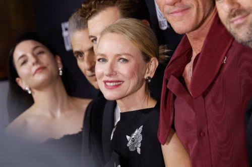 Naomi Watts attends the premiere of 