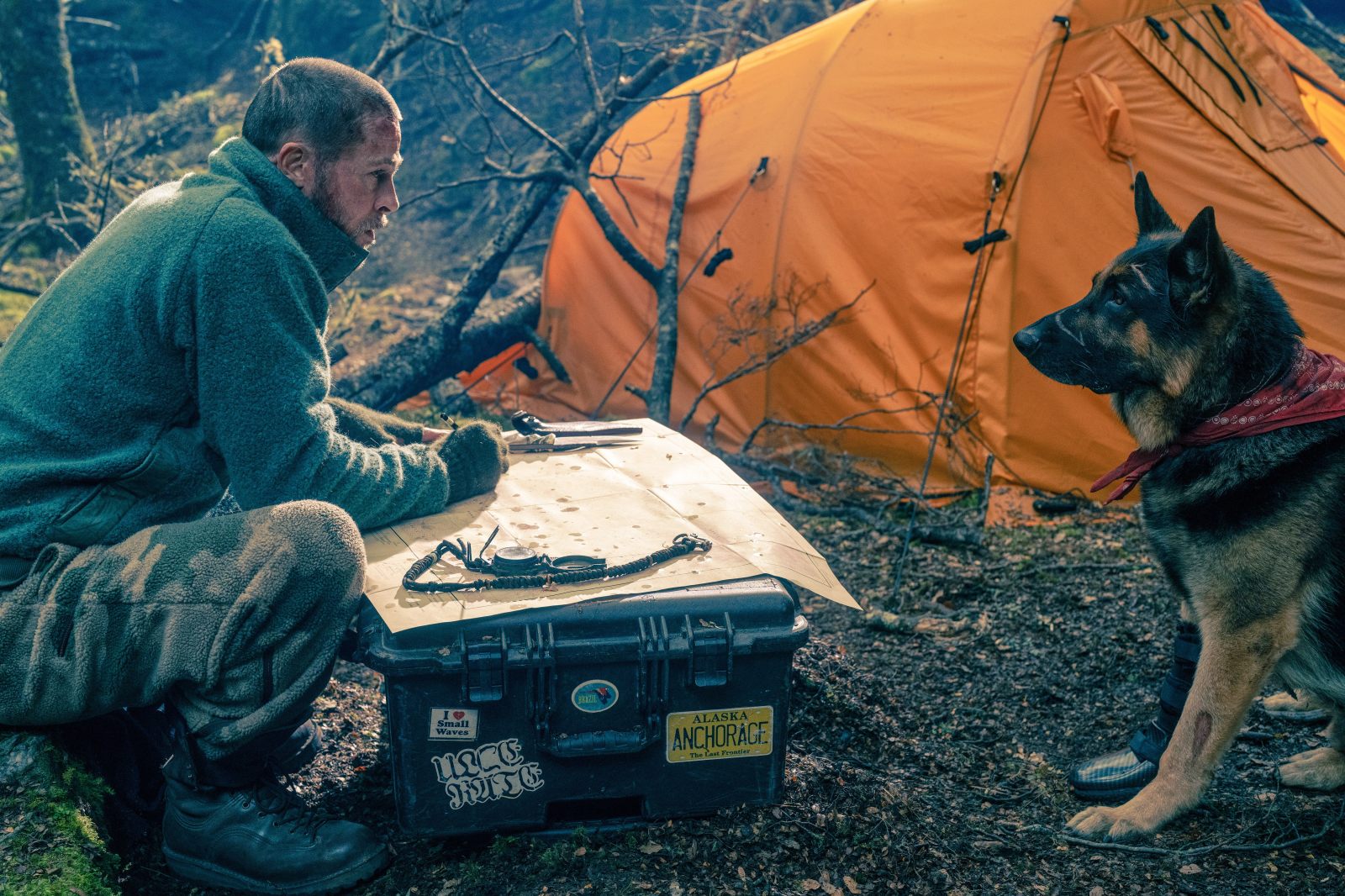 winnipegfreepress.com - Linsdey Bahr, The Associated Press - Movie Review: In 'Heart of the Beast,' Brad Pitt and a dog try to survive in the wild
