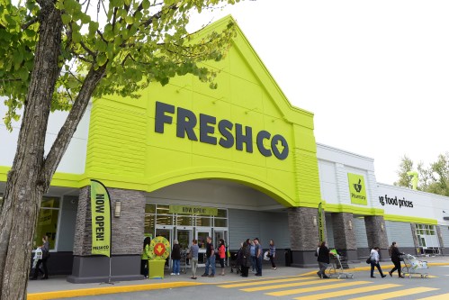 People enter a FreshCo store in Mission, B.C. on Thursday, April 25, 2019. THE CANADIAN PRESS/Jonathan Hayward