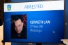 A photo of Kenneth Law is shown during a press conference, in Mississauga, Ont, on Aug. 29, 2023. THE CANADIAN PRESS/Arlyn McAdorey