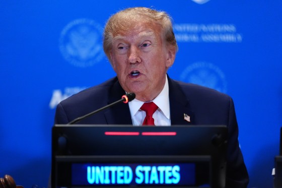President Donald Trump banned CNN, MS NOW and Politico from the White House grounds. (Julia Demaree Nikhinson / The Associated Press)