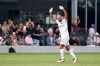 FILE - Inter Miami forward Federico Higuain waves to fans as he leaves the field the second half of an MLS soccer match against New York City FC, Saturday, Oct. 30, 2021, during, in Fort Lauderdale, Fla. (AP Photo/Wilfredo Lee, File)
