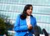 Minister of Foreign Affairs Anita Anand participates in a scrum with journalists on the sidelines of the United Nations General Assembly (UNGA) at the UN headquarters on Wednesday, Sept. 23, 2026. THE CANADIAN PRESS/Justin Tang