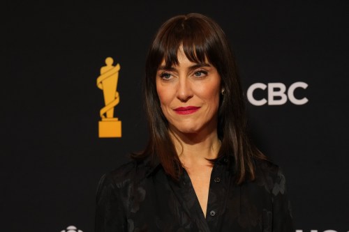 Feist arrives on the red carpet for the Juno awards, in Halifax, Sunday, March 24, 2024. THE CANADIAN PRESS/Chris Young