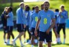 England's Harry Kane looks on during a training session at St George's Park, Burton-upon-Trent, England, Wednesday Sept. 23, 2026. (Bradley Collyer/PA via AP)