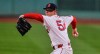 Boston Red Sox starting pitcher Sonny Gray delivers during the first inning of a baseball game against the Cleveland Guardians, Wednesday, Sept. 23, 2026, in Boston. (AP Photo/Charles Krupa)