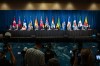 Canada's premiers hold a press conference closing the Council of the Federation meetings in Charlottetown on Wednesday July 22, 2026. THE CANADIAN PRESS/Darren Calabrese
