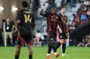Atlanta United forward Breel Embolo celebrates after making a penalty kick during the second half of an MLS soccer match against Inter Miami, Saturday, Sept. 5, 2026, in Miami. (AP Photo/Lynne Sladky)