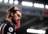 FILE - Newcastle's Andy Carroll reacts at the end of the English Premier League soccer match between Newcastle United and Leicester City at St. James' Park in Newcastle, England, Jan. 3, 2021. (Michael Regan/Pool via AP, File)