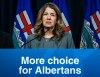 Alberta Premier Danielle Smith makes a health-care announcement in Calgary, Monday, July 27, 2026. THE CANADIAN PRESS/Jeff McIntosh