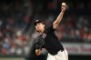 Washington Nationals pitcher Andrew Alvarez throws during the third inning of a baseball game against the New York Mets, Friday, Sept. 25, 2026, in Washington. (AP Photo/Nick Wass)