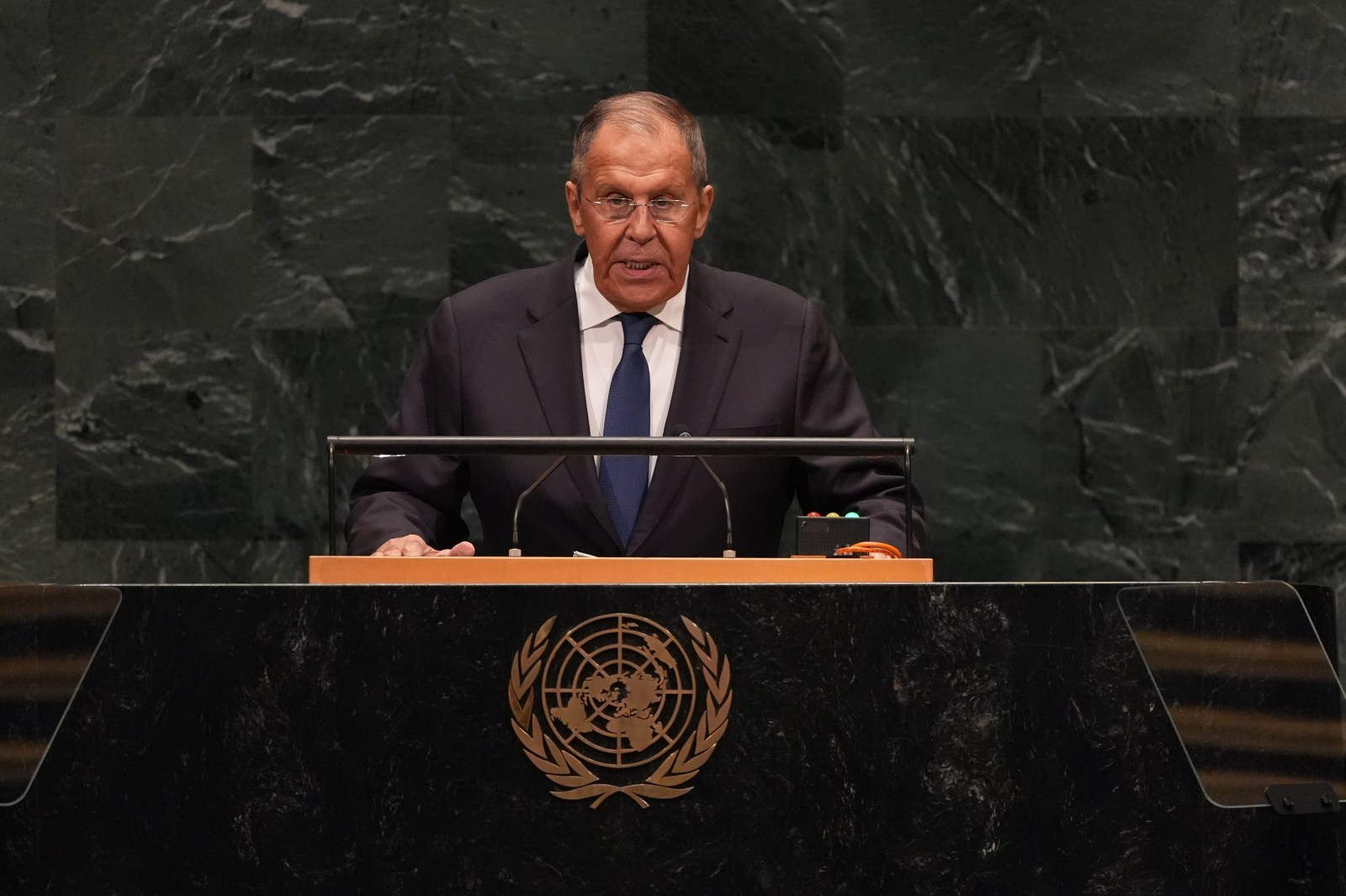 German and Russian Foreign Ministers Meet at UN