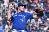 Toronto Blue Jays starting pitcher Trey Yesavage (39) throws to a Cincinnati Reds batter during first inning MLB baseball action in Toronto on Saturday, Sept. 26, 2026. THE CANADIAN PRESS/Jon Blacker