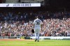 Detroit Tigers starting pitcher Justin Verlander walks to the mound before the start of a baseball game against the Pittsburgh Pirates, Saturday, Sept. 26, 2026, in Detroit. (AP Photo/Jose Juarez)