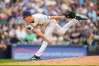 Milwaukee Brewers pitcher Jacob Misiorowski throws during the sixth inning of a baseball game against the St. Louis Cardinals, Sunday, Sept. 27, 2026, in Milwaukee. (AP Photo/Kayla Wolf)