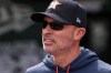 Houston Astros manager Joe Espada looks to the field before a baseball game against the Athletics, Sunday, Sept. 27, 2026, in West Sacramento, Calif. (AP Photo/Sara Nevis)