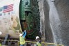 Officials gather between two tunnel-boring machines in North Bergen, N.J., on Monday, Sept. 28, 2026, during a ceremony for the construction of a new passenger rail tunnel linking New Jersey and Manhattan beneath the Hudson River. (AP Photo/Ted Shaffrey)