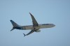 A FlyDubai aircraft takes off from Dubai International Airport in Dubai, United Arab Emirates, Wednesday, Sept. 30, 2026. (AP Photo)