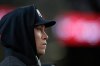 New York Yankees' Aaron Judge looks on from the dugout during the second inning in Game 1 of baseball's American League Wild Card Series against the Boston Red Sox, Tuesday, Sept. 29, 2026, in New York. (AP Photo/Yuki Iwamura)