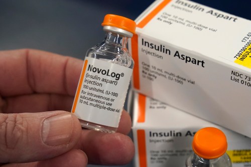 Post-menopausal women had more physical and mental health problems than premenopausal women, according to a new study. Pictured: an insulin injection in California in 2022. (AP Photo/Rich Pedroncelli, File)