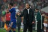 Italy's head coach Roberto Mancini gestures during the UEFA Nations League soccer match between Turkey and Italy in Bursa, Turkey, Monday, Sept. 28, 2026. (AP Photo/Khalil Hamra)
