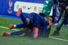 France's Desire Doue and France's Michael Olise celebrate after scoring during the Nations League soccer match between France and Belgium in Saint-Denis near Paris, Monday, Oct. 5, 2026. (AP Photo/Teresa Suarez)