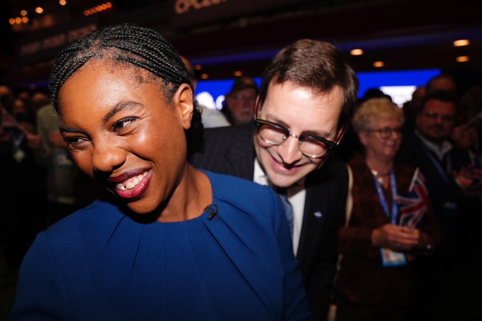 Conservative leader Kemi Badenoch says party is reviving and rejects Reform UK pact