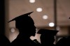 FILE - A Morehouse College student lines up before the school commencement, May 19, 2024, in Atlanta. (AP Photo/Brynn Anderson, File)