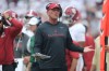 Alabama head coach Kalen DeBoer reacts to a call during the second half of an NCAA college football game in Starkville, Miss., Saturday, Oct. 3, 2026. (AP Photo/James Pugh)