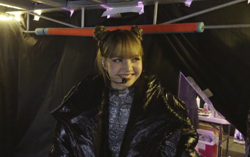 Blackpink star Lisa is pictured in this still taken from 