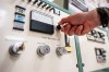 Francis Ritchie-Poirier, research assistant in the engineering physics department at Polytechnique Montréal demonstrates on the control panel of the Slowpoke nuclear reactor, the only working nuclear reactor in Quebec, in Montreal on Tuesday, Sept. 29, 2026. THE CANADIAN PRESS/Christopher Katsarov
