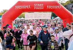 Participants take on the course. (John Woods / Free Press)