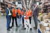 RUTH BONNEVILLE / FREE PRESS
                                McKesson Canada Story on McKesson Canada Winnipeg Distribution Centre. a 120,000 to 125,000-square-foot pharmaceutical facility located and distribution centre located in the northwest part of Winnipeg. Group photo of McKesson staff and leaders with their trophy in their large distribution warehouse Tuesday. Names from left: Robert West, Liam Pickering, LaraBee Henderson, Kristina Redmond, Cathleen Isagunde, Nicole Busch and Tim Smith Senior Vice President Marketing. Story runs on Oct. 5 &lsquo;Made in Manitoba&rsquo; feature Story by Aaron Sept 29th, 2026