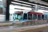 Free Press files
                                A rapid transit bus pulls into Osborne Station.