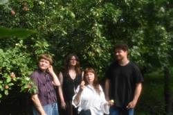 SUPPLIED
                                Virgo Rising are (from left) Lauren Wittmann, Jenna Wittmann, Emily Sinclair and Isaac Tate.